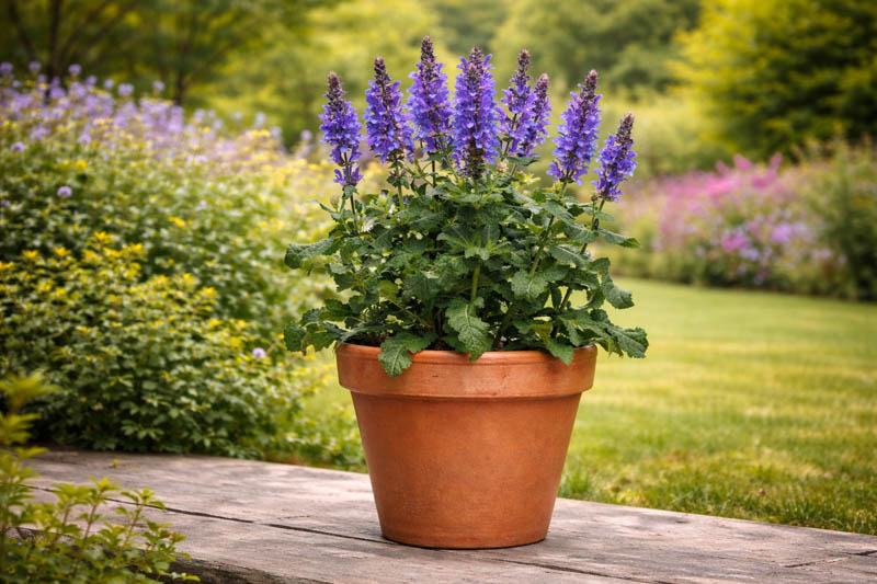 Salvia Nemorosa 'Blue Marvel', Sage 'Blue Marvel', Balkan Clary 'Blue Marvel', Steppe Sage 'Blue Marvel', Blue Sage, Blue Salvia