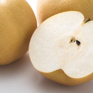 Pyrus pyrifolia 'Hosui',Pear 'Hosui', Hosui Pear, Pyrus 'Hosui', Asian Pear, Chinese Sand Pear, Yellow Pear, White Flowers