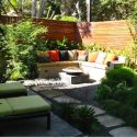 Garden ideas, Landscaping ideas, Contemporary Garden, Small garden, Urban Backyard, Debora Carl Landscape, fire pit,