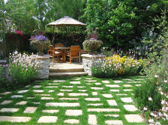 Garden Ideas, Landscape design, Small garden, Small Backyard, Richard Lusk, Traditional style