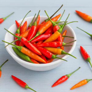 Cayenne, Cayenne Pepper, Guinea Pepper, Bird Pepper, Red Pepper, Cow-horn Pepper, Aleva Pepper, Finger Chili, Capsicum annuum