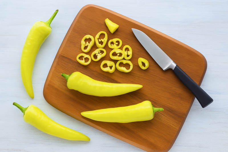 Banana Pepper, Yellow Wax Pepper, Banana Chili, Banana Sweet Pepper, Sweet Banana Pepper, Capsicum Annuum Banana