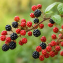 Blackberry, Blackberries, blackberry bush, blackberry fruit