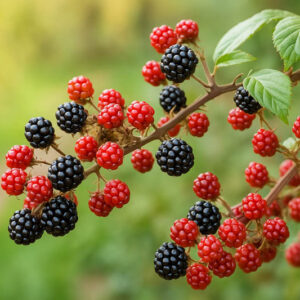 Blackberry, Blackberries, blackberry bush, blackberry fruit