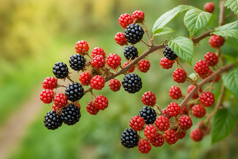 Blackberry, Blackberries, blackberry bush, blackberry fruit