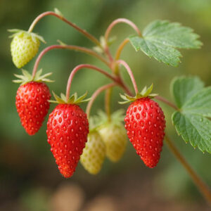 Mignonette Strawberry, Alpine Strawberry, Wild Strawberry, Woodland Strawberry