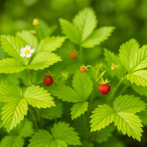 Golden Alexandria Strawberry, Alpine Strawberry, Wild Strawberry, Woodland Strawberry
