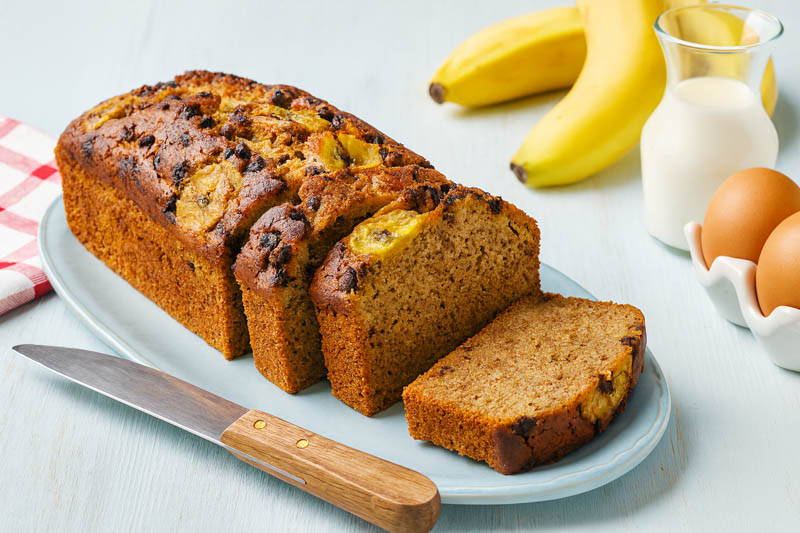 Banana bread, Banana cake, dessert banana