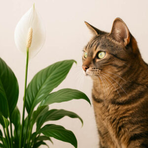 Are peace lilies toxic to cats? Is peace lily safe for cats?