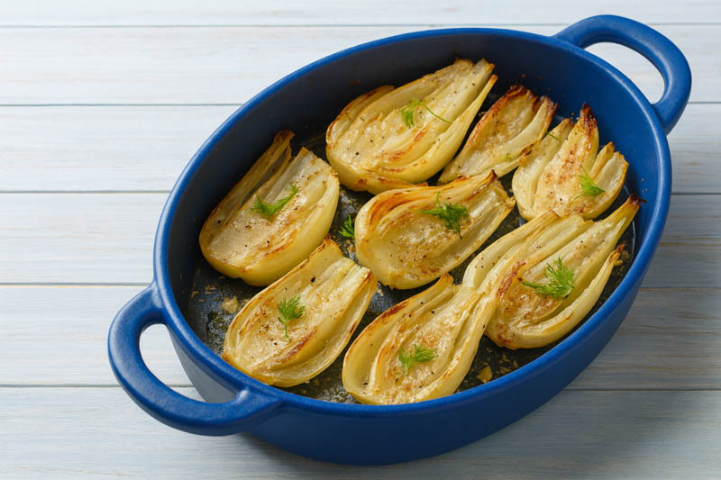 Roasted Fennel, Fennel, Fennel Recipe, Foeniculum vulgare