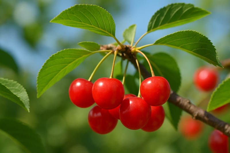 Balaton Tart cherry, Balaton Tart cherries, Balaton Sour cherry, Balaton Sour cherries, Prunus cerasus Balaton