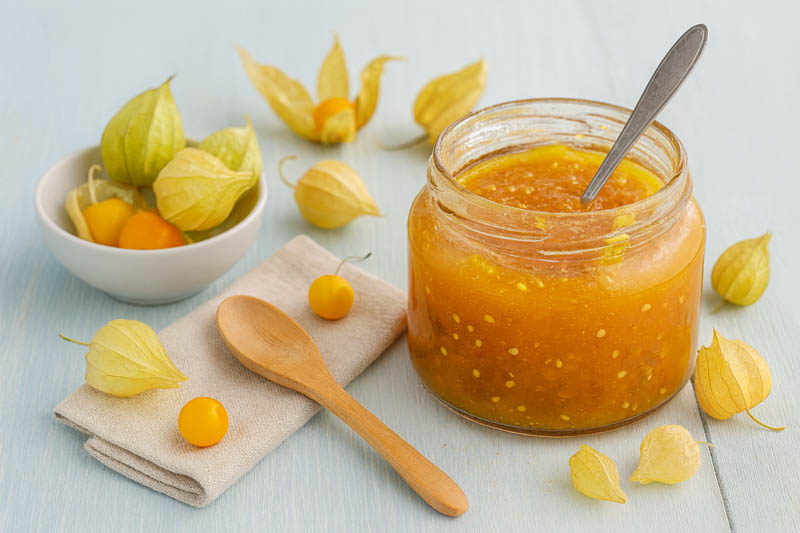 Cape Gooseberry Jam, Goldenberry, Gooseberry, Ground Cherry, Poha, Physalis peruviana