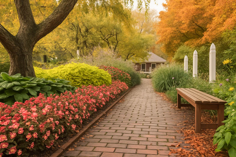 New Hampshire garden