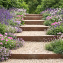 Plant Combination, Salvia sylvestris Mainacht, Geranium sanguineum, Thymus, Armeria maritima, Tulbaghia violacea